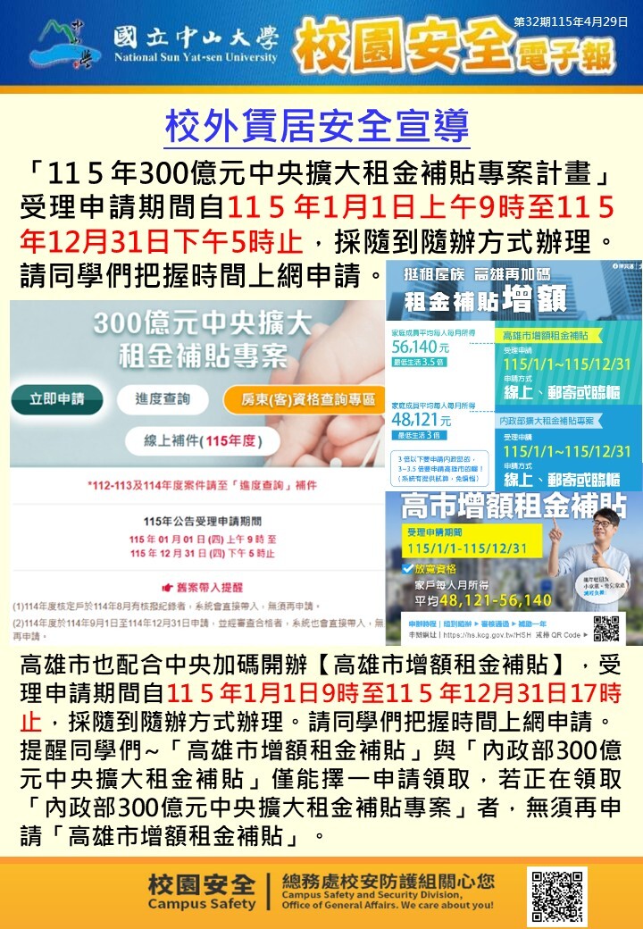 校園安全電子報第32期圖片