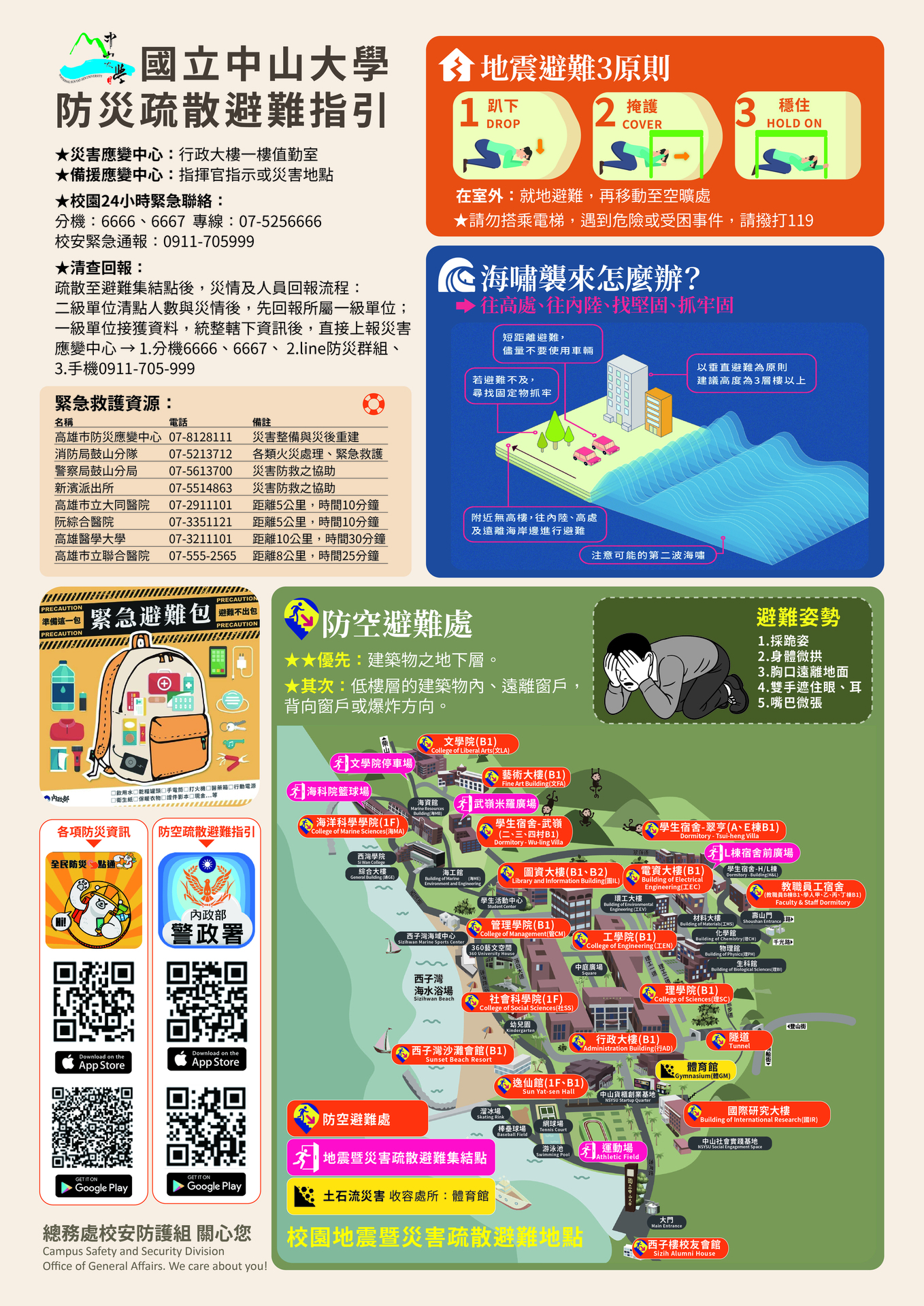 校園安全平面圖及AED位置圖(另開新視窗/jpg檔)圖片