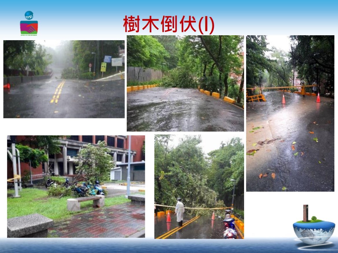 本校110年0806熱帶性低氣壓及西南氣流豪雨事件防洪情形(另開新視窗/jpg檔)圖片