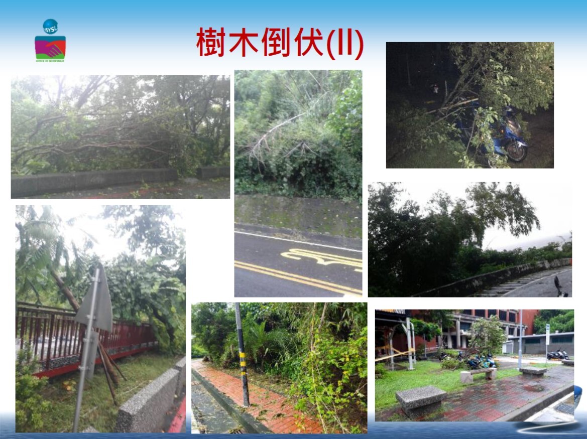 本校110年0806熱帶性低氣壓及西南氣流豪雨事件防洪情形(另開新視窗/jpg檔)圖片