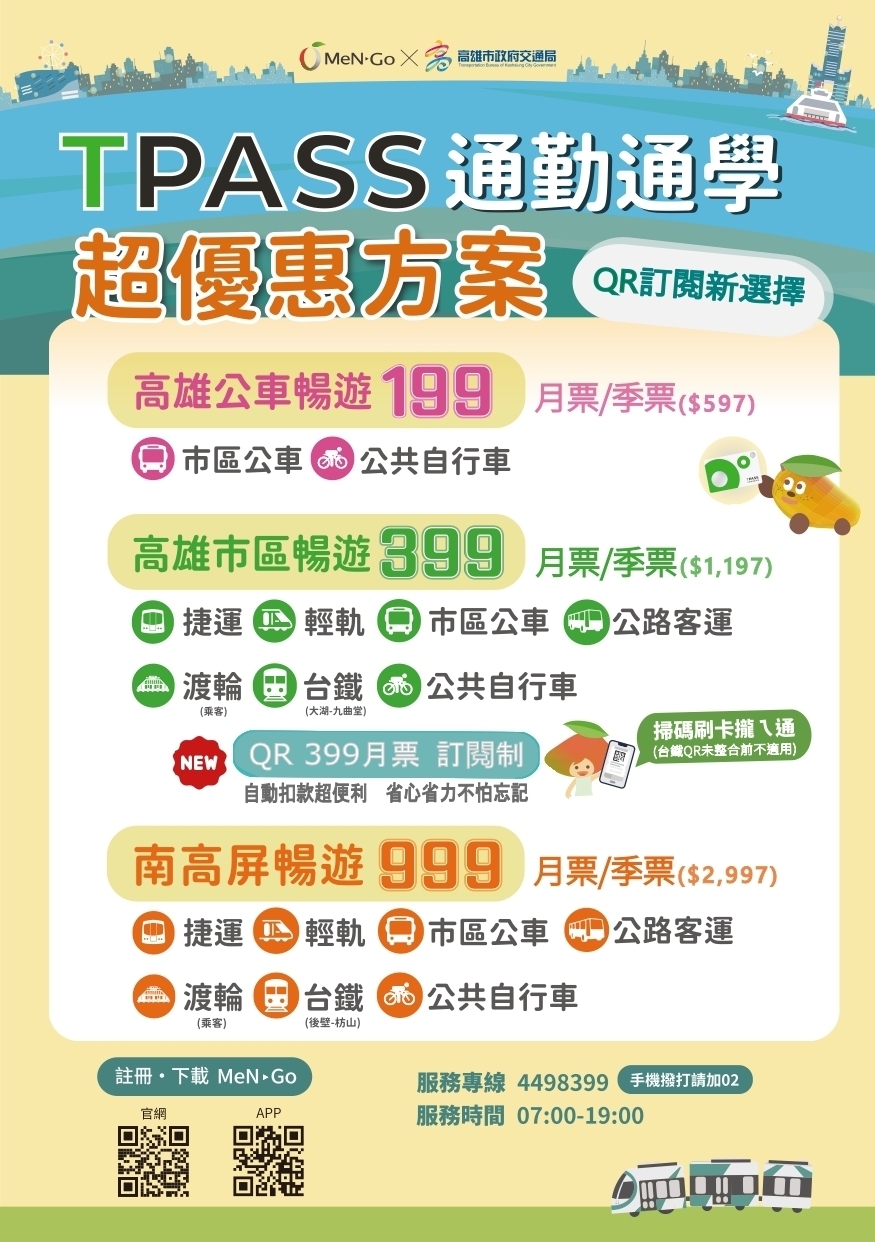 TPASS 通學通勤超優惠方案(另開新視窗/jpg檔)圖片